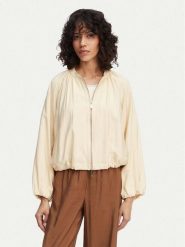 Marella Kurtka przejściowa Fico 2613041174 Écru Regular Fit. Białe kurtki Marella, bez wzorów, z wiskozy, bez kaptura. Za 1,189.00 zł.