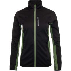 Tytuł produktu. Fioletowe kurtki sportowe Alpine Pro, bez wzorów, z softshellu, bez kaptura. Za 189.99 zł.