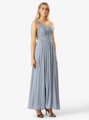 APART Sukienka w kolorze szarym rozmiar: 38. Szare sukienki Apart, bez wzorów, z koronki, bez kołnierzyka, bez ramiączek, maxi. Za 217.99 zł.