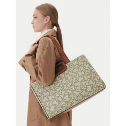 Torebka TOUS. Shopper Tous, bez wzorów, bez dodatków. Za 858.99 zł.