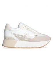 Liu Jo Sneakersy w kolorze złoto-białym rozmiar: 38. Białe trampki Liu Jo, bez wzorów, z materiału, bez zapięcia. Za 318.37 zł.