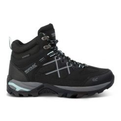 Buty trekkingowe damskie Samaris III. Czarne trekkingi Regatta, trekkingowe. W wyprzedaży za 299.99 zł.