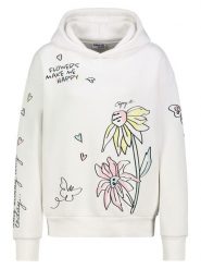 Sublevel Bluza w kolorze białym rozmiar: XS. Białe bluzy Sublevel, xs, bez wzorów, z kapturem. Za 113.99 zł.