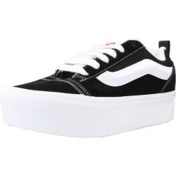 Buty do chodzenia damskie Vans Knu Stack. Czarne trampki Vans, bez wzorów, z materiału, bez zapięcia. Za 532.99 zł.
