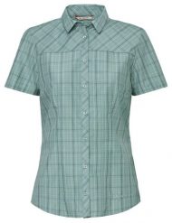 Koszula-bluzka damska Tacun Shirt II. Zielone koszule Vaude, bez wzorów, z materiału, bez kołnierzyka, bez ramiączek. Za 239.00 zł.