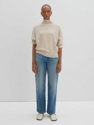 Someday Sweter "Uticia" w kolorze beżowym rozmiar: 42. Brązowe golfy someday., bez wzorów, bez ramiączek. Za 149.66 zł.