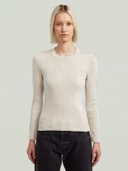 G-Star Sweter w kolorze kremowym rozmiar: L. Brązowe swetry G-Star, l, bez wzorów, bez ramiączek. Za 188.40 zł.