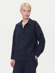 Mustang Koszula Willow 1016575 Granatowy Relaxed Fit. Niebieskie koszule Mustang, bez wzorów, z bawełny, bez kołnierzyka, bez ramiączek. Za 209.99 zł.