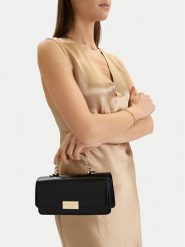 Nine West Torebka CEO-Mercer Mood-KY317 Czarny. Czarne kopertówki Nine West, bez wzorów, z materiału, bez dodatków. Za 179.99 zł.