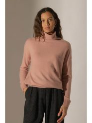 Perfect Cashmere Kaszmirowy golf "Nethan" w kolorze szaroróżowym rozmiar: S. Różowe golfy Perfect Cashmere, s, bez wzorów, z kaszmiru, bez ramiączek. Za 378.54 zł.