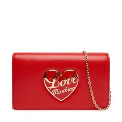 Torebka LOVE MOSCHINO. Czerwone torebki klasyczne Love Moschino, bez wzorów, bez dodatków. Za 749.99 zł.