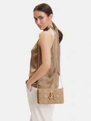 LOVE MOSCHINO Torebka JC4269PP0OKH1209 Beżowy. Brązowe torebki klasyczne Love Moschino, bez wzorów, ze skóry, bez dodatków. Za 819.99 zł.