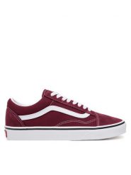 Vans Tenisówki Old Skool VN000CR5ZCF1 Bordowy. Czerwone trampki Vans, bez wzorów, z materiału, bez zapięcia. Za 199.99 zł.