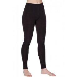 Legginsy termoaktywne turystyczne damskie Thermowave WARM Merino. Czarne bielizna sportowa THERMOWAVE, s, bez wzorów, z dzianiny. Za 356.30 zł.