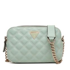 Torebka Guess. Zielone torebki klasyczne Guess, z aplikacjami, bez dodatków. Za 549.99 zł.