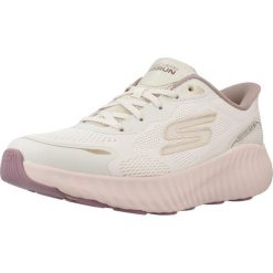 Buty SKECHERS GO RUN NOW REGENT Beżowy. Brązowe obuwie sportowe Skechers, z syntetyku, bez zapięcia. Za 425.52 zł.