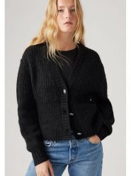 Levi's Kardigan w kolorze czarnym rozmiar: M. Czarne kardigany Levi's®, m, bez wzorów, z wełny. Za 258.52 zł.