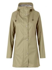Ilse Jacobsen Płaszcz przeciwdeszczowy w kolorze khaki rozmiar: 36. Brązowe kurtki sportowe Ilse Jacobsen, s, bez wzorów, bez kaptura, outdoorowe. Za 220.63 zł.