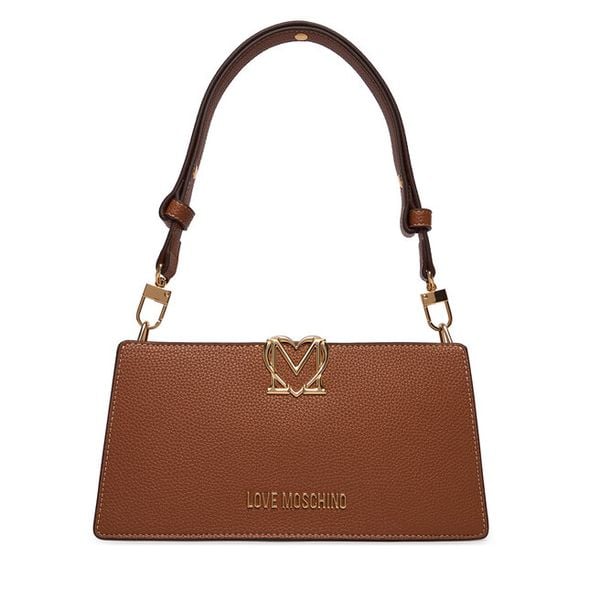 Torebka LOVE MOSCHINO. Brązowe torebki klasyczne Love Moschino, bez wzorów, bez dodatków. Za 511.99 zł.