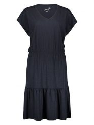 Juvia Sukienka w kolorze granatowym rozmiar: XXS. Niebieskie sukienki Juvia, xxs, bez wzorów, bez kołnierzyka, bez ramiączek, midi. Za 169.95 zł.