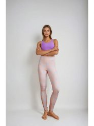 Monki Legginsy w kolorze beżowym rozmiar: XS. Brązowe legginsy Monki, xs, bez wzorów, z podwyższonym stanem. Za 39.99 zł.