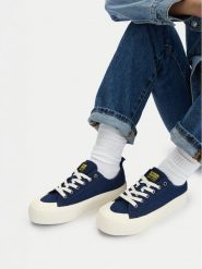 G-Star Raw Trampki CEO-GST01 Granatowy. Niebieskie trampki G-Star, bez wzorów, z materiału, bez zapięcia. Za 143.99 zł.