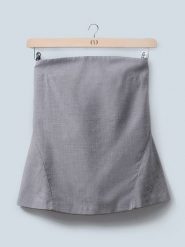 LeGer Top "Jale" w kolorze szarym rozmiar: 36. Szare topy LeGer, bez wzorów, z lyocellu, bez kołnierzyka, bez ramiączek. Za 135.49 zł.