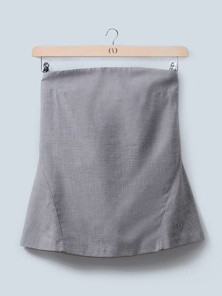 LeGer Top "Jale" w kolorze szarym rozmiar: 40. Szare topy LeGer, bez wzorów, z lyocellu, bez kołnierzyka, bez ramiączek. Za 135.49 zł.