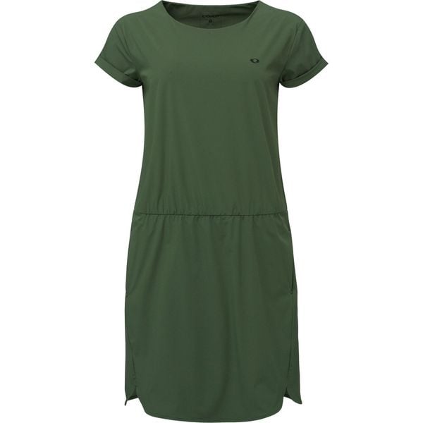 Lekka sukienka LOAP Ubzula — zielona — XL. Zielone sukienki ZONE PERFECT, na lato, xl, bez wzorów, sportowe, bez kołnierzyka, bez ramiączek, sportowe. Za 228.99 zł.