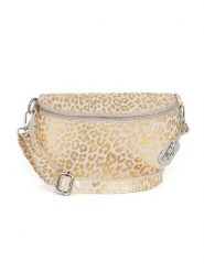 Anna Morellini Skórzana saszetka "Romola" w kolorze złoto-białym - 25 x 14 x 1 cm rozmiar: onesize. Białe torby na ramię Anna Morellini, bez wzorów, z materiału, sportowe, przez ramię, bez dodatków. Za 130.99 zł.