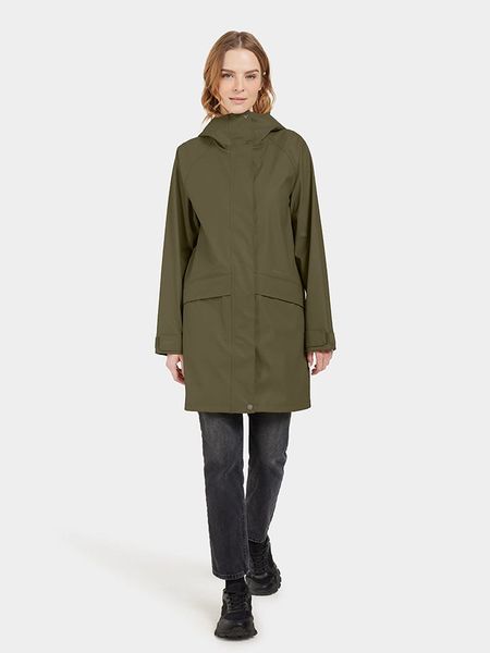 Didriksons Parka "Elly" w kolorze khaki rozmiar: 42. Brązowe parki Didriksons, s, bez kaptura. Za 194.95 zł.