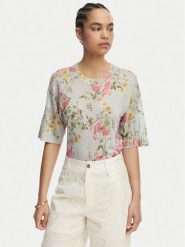 Liu Jo Sweter WA6422 MA71N Niebieski Regular Fit. Niebieskie swetry Liu Jo, xl, bez wzorów, z wiskozy, bez ramiączek. Za 649.99 zł.