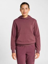 Bluza damska z kapturem Hummel Pulse. Czerwone bluzy Hummel, na wiosnę, xs, bez wzorów, z bawełny, z kapturem. Za 252.50 zł.