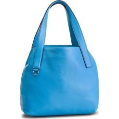 Torebka COCCINELLE - DE5 Mila E1 DE5 11 02 01 Signal Blue B08. Niebieskie shopper Coccinelle, bez wzorów, ze skóry, bez dodatków. W wyprzedaży za 559.00 zł.