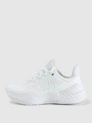 4F Niskie buty do sportów halowych Destroyer damskie - białe 39. Białe obuwie sportowe 4f, z gumy, bez zapięcia, na fitness i siłownię. Za 399.99 zł.