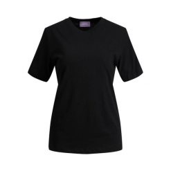 Koszulka damska JJXX anna. Czarne bluzki JJXX, bez wzorów, bez kołnierzyka, bez ramiączek. Za 105.50 zł.