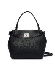 Calvin Klein Torebka Mix Media Crossbody LV04F3885G Czarny. Czarne torebki klasyczne Calvin Klein, bez wzorów, ze skóry, bez dodatków. Za 489.99 zł.
