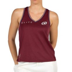 T-shirt Sleeveless Bullpadel Gemma 25i. Czarne t-shirty bullpadel, bez wzorów, bez kołnierzyka, bez ramiączek. W wyprzedaży za 208.50 zł.