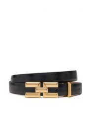 Elisabetta Franchi Pasek Damski CT-35S-52E2 Czarny. Czarne paski Elisabetta Franchi, bez wzorów, ze skóry. Za 549.99 zł.