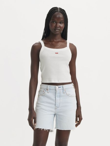 Levi's Top w kolorze białym rozmiar: XS. Białe topy Levi's®, s, bez wzorów, bez kołnierzyka, bez ramiączek. Za 44.50 zł.