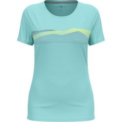 Koszulka z krótkim rękawem damska ODLO F-Dry Ridgeline T-Shirt Crew Neck. Białe t-shirty Odlo, m, bez wzorów, bez kołnierzyka, bez ramiączek. W wyprzedaży za 155.00 zł.