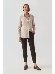 TATUUM Bluzka w kolorze jasnoróżowym rozmiar: 44. Różowe bluzki Tatuum, bez wzorów, z lyocellu, bez kołnierzyka, bez ramiączek. Za 146.45 zł.