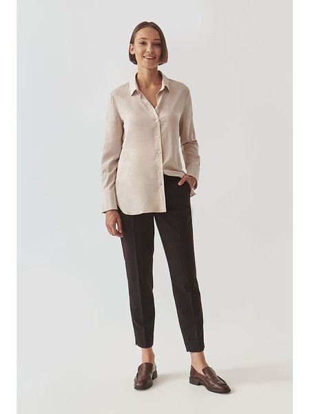 TATUUM Bluzka w kolorze jasnoróżowym rozmiar: 44. Różowe bluzki Tatuum, bez wzorów, z lyocellu, bez kołnierzyka, bez ramiączek. Za 146.45 zł.