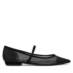 Baleriny Tory Burch. Czarne baleriny Tory Burch, bez wzorów, bez obcasa. Za 939.99 zł.