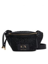 Armani Exchange Nerka XW002655 AF27000 MC043 Czarny. Czarne torebki klasyczne Armani Exchange, bez wzorów, ze skóry, bez dodatków. Za 514.99 zł.
