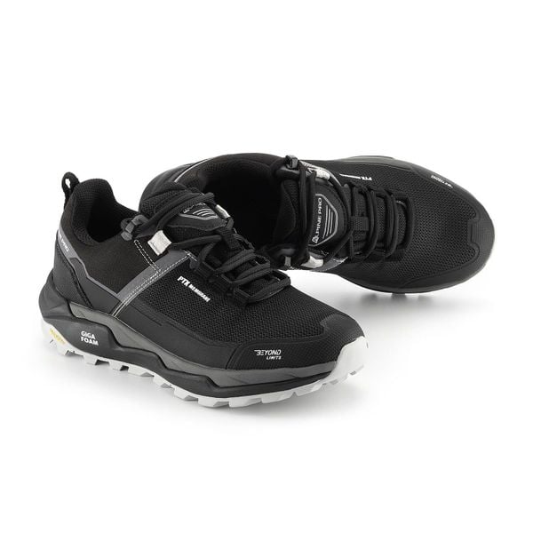 Niskie buty terenowe wodoodporne unisex Alpine Pro Qede 2. Czarne trekkingi Alpine Pro, trekkingowe. W wyprzedaży za 389.00 zł.