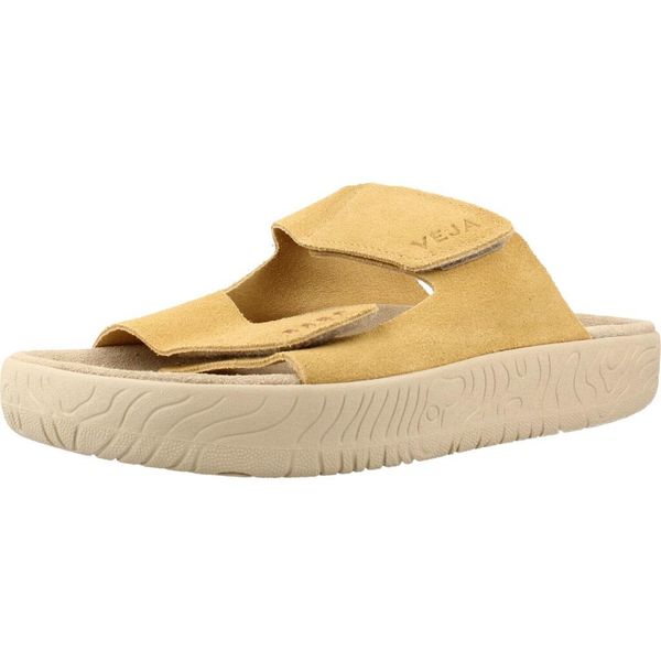 Sandały VEJA SANDALIA ETNA Żółty. Żółte sandały Veja, bez wzorów, ze skóry, bez obcasa, bez zapięcia. Za 438.99 zł.