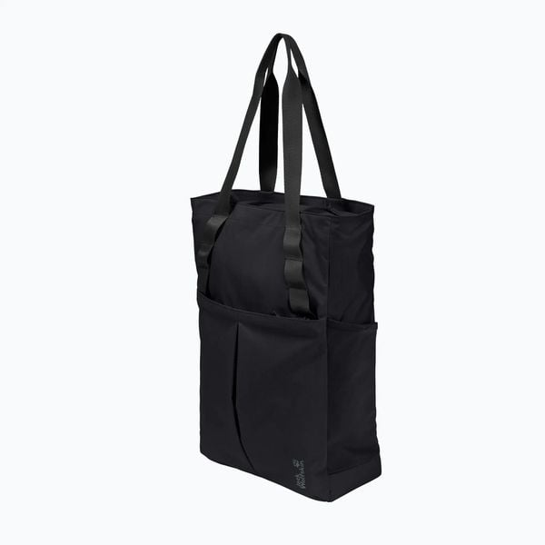 Torba Jack Wolfskin Zoya 2IN1 15. Czarne torby na laptopa Jack Wolfskin, bez wzorów, z materiału. Za 219.99 zł.