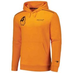 Bluza z kapturem McLaren Norris Driver papaja unisex 2XL. Brązowe bluzy 55PROTEC, l, bez wzorów, z bawełny, z kapturem. Za 255.99 zł.