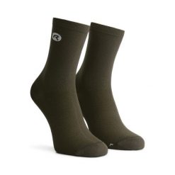 Skarpetki sportowe unisex Rogelli Distance. Zielone skarpety Rogelli, bez wzorów. Za 71.00 zł.